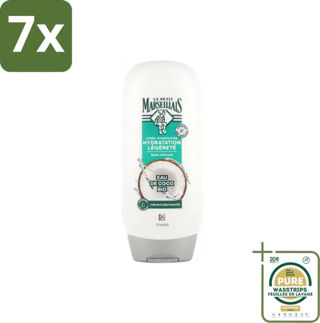 Le Petit Marseillais Eau de Coco Conditioner 250ml - 7 Stuks