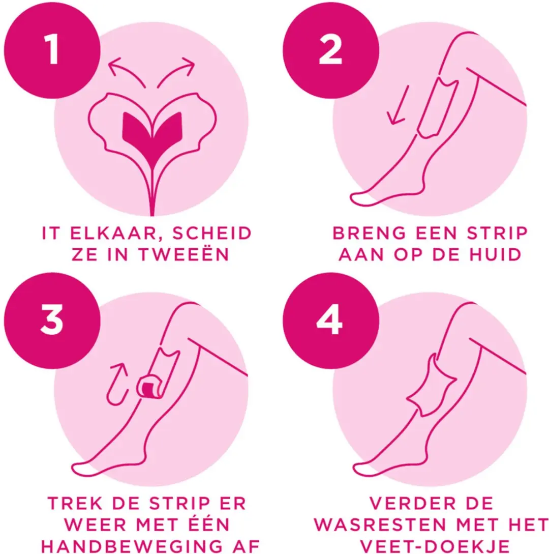 Veet Ontharingsstrips Bikinilijn Pure Gevoelige Huid - 48 Stuks (3x16)