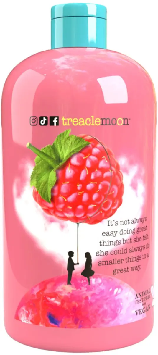 Treaclemoon The Raspberry Kiss Douchegel & Badolie - 6x500ml