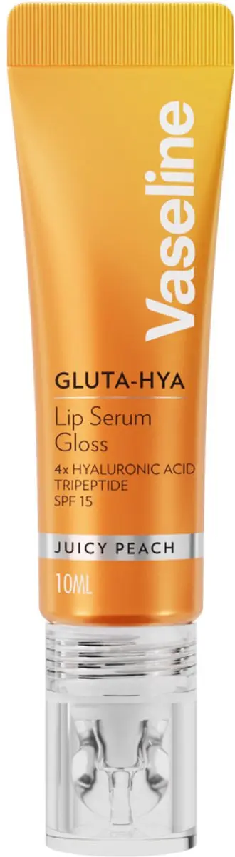 Vaseline Gluta-Hya Lipgloss Juicy Peach 10ml - afbeelding 6 van 6