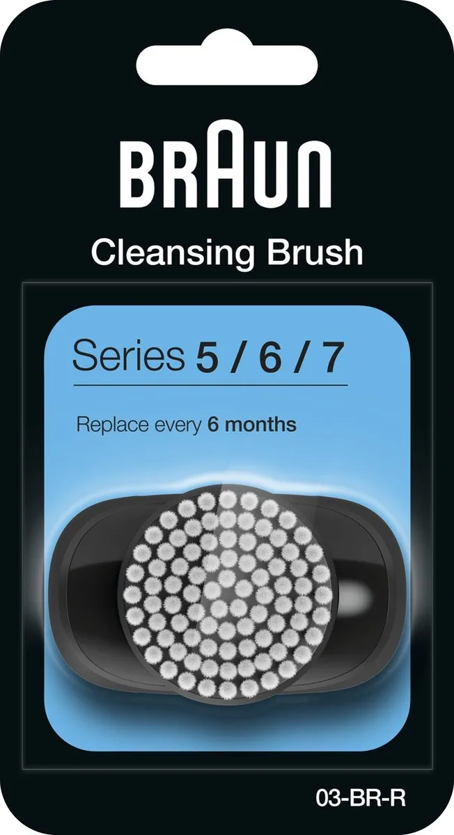 Braun Series 5/6/7 Reinigingsborstel 81697125 - Kleurenmix