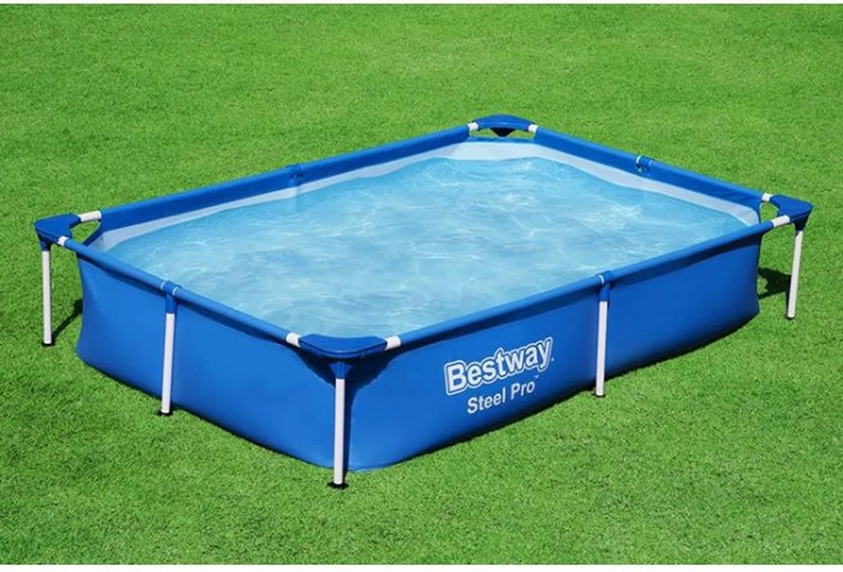 Bestway Steel Pro Zwembad 221x150x43cm - 1200L - Blauw