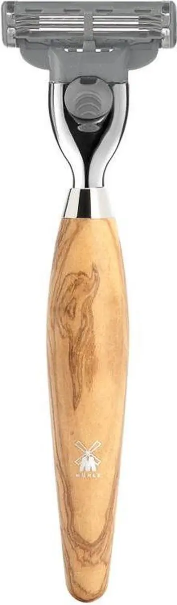 Mühle Mach3 Olijfhout Scheermes