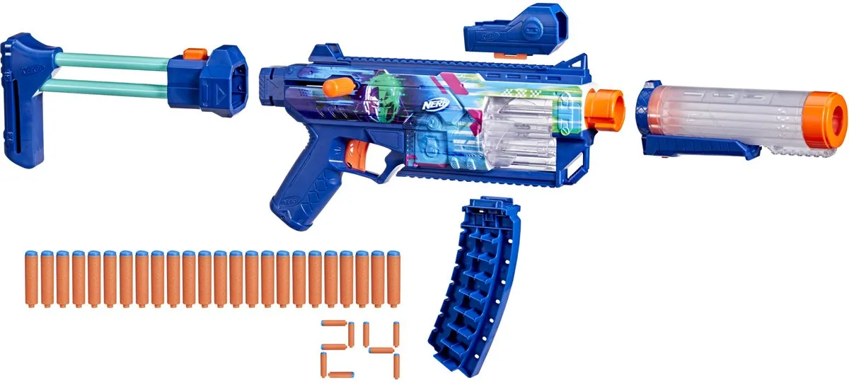 Nerf Loadout Cyberlight Ghost Blaster G1824 - Turquoise