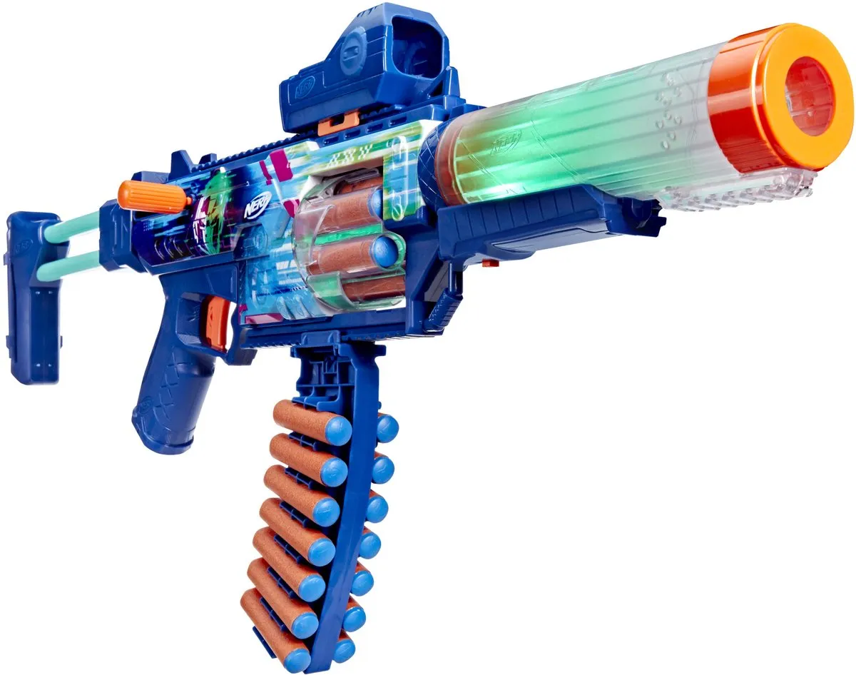 Nerf Loadout Cyberlight Ghost Blaster G1824 - Turquoise