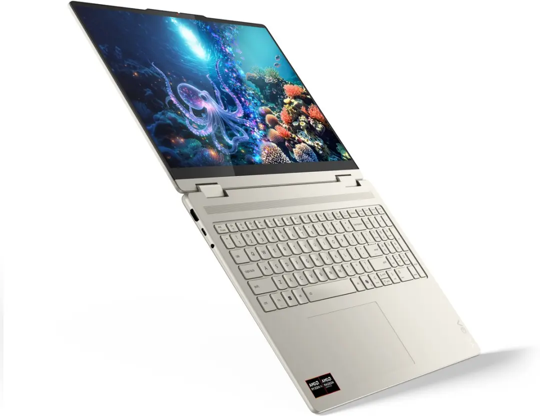 Lenovo Yoga 7 2-in-1 16AKP10 Copilot+ PC - AMD Ryzen AI 7 350 - 32GB 1TB SSD - 16" 2.8K Touch - Grijs