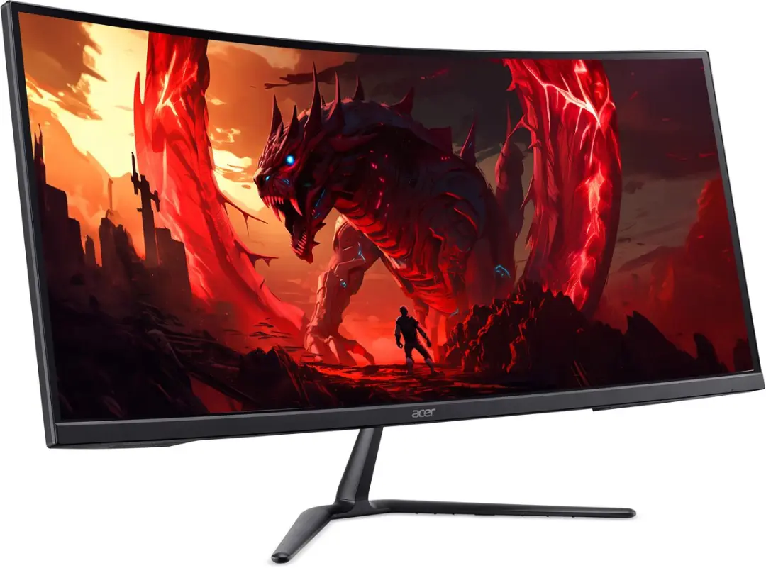 Acer ED340CUR X0 UltraWide Monitor 34" 3440x1440 - Zwart - afbeelding 6 van 6