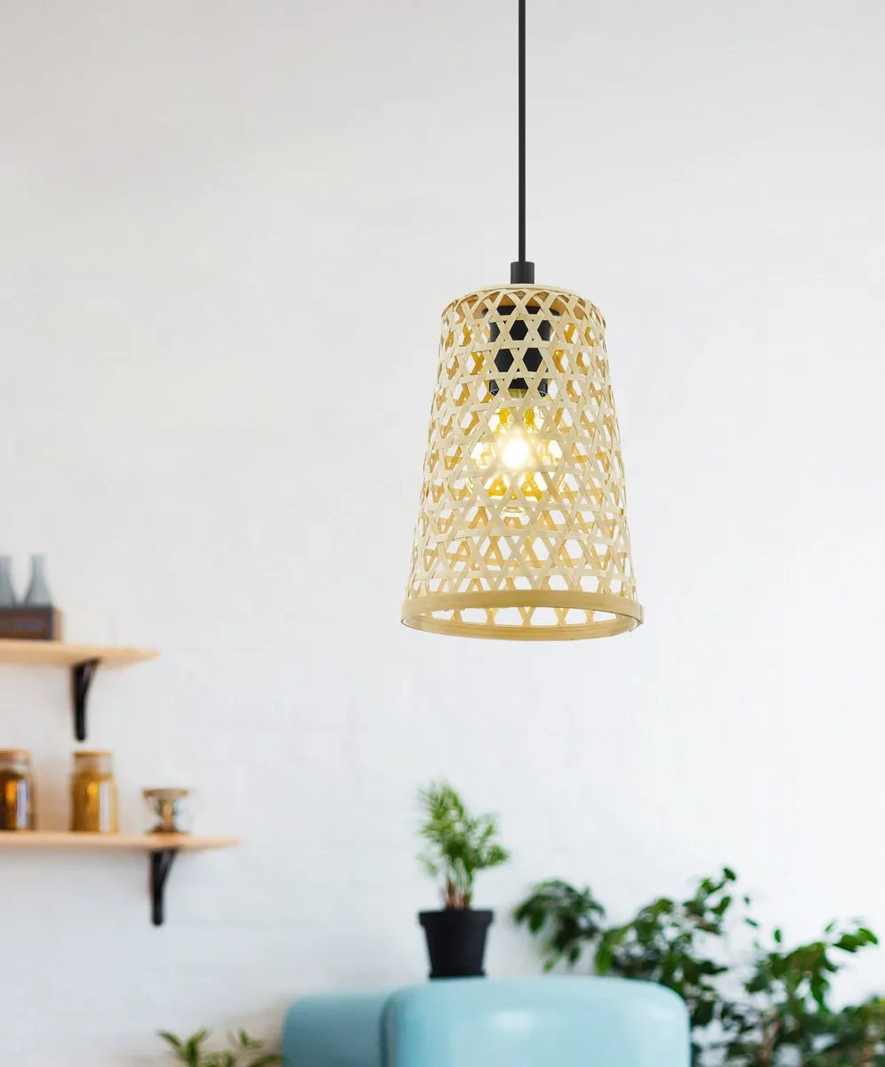 Eglo Claverdon Hanglamp Ø18cm - Zwart