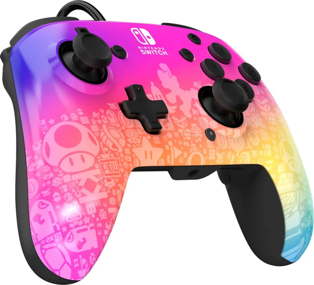 PDP Rematch Glow Gaming Controller 500-134-SPCTM - Veelkleurig