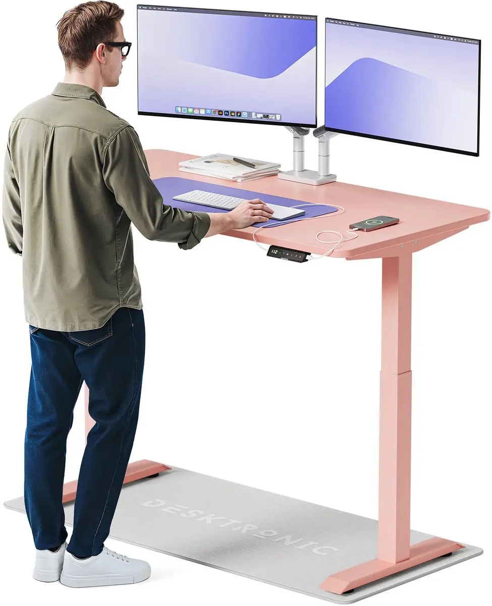 Desktronic HomeOne Zit-sta Bureau 140x70cm