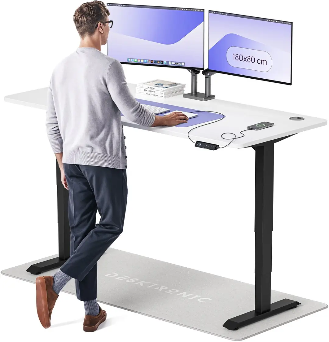 Desktronic HomePro Zit-sta Bureau 180x80cm