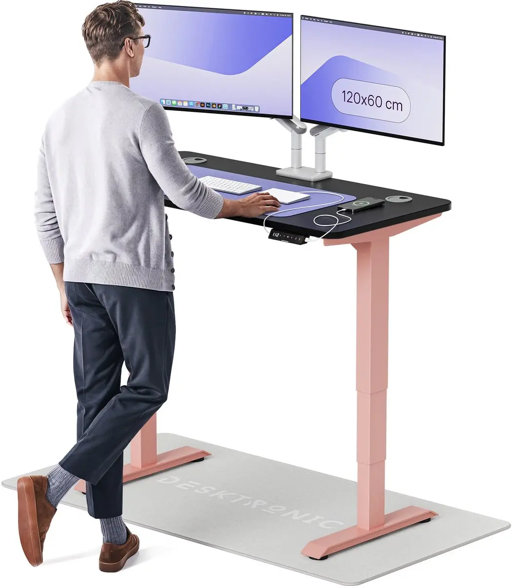 Desktronic HomePro Zit-sta Bureau 120x60cm