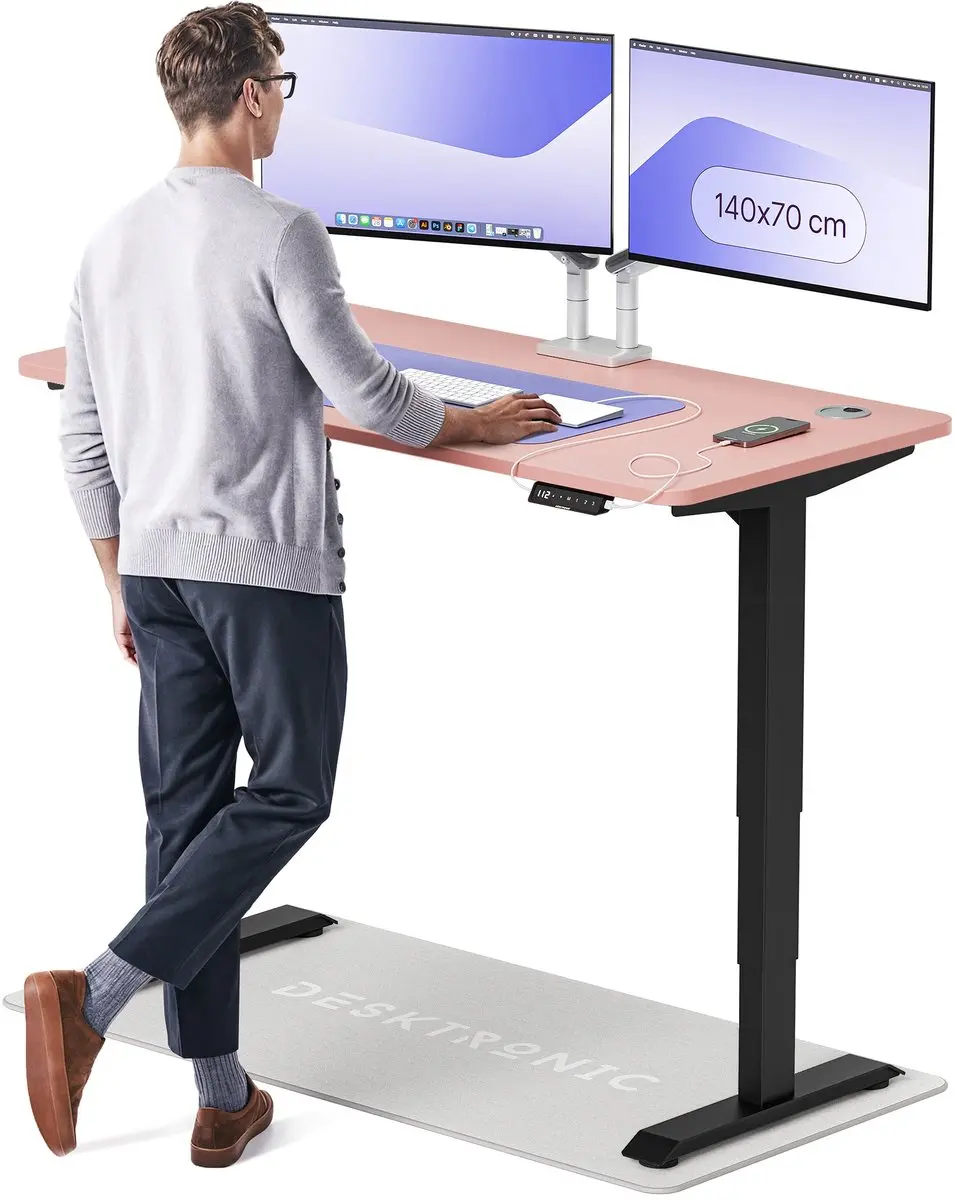 Desktronic HomePro Zit-sta Bureau 140x70cm