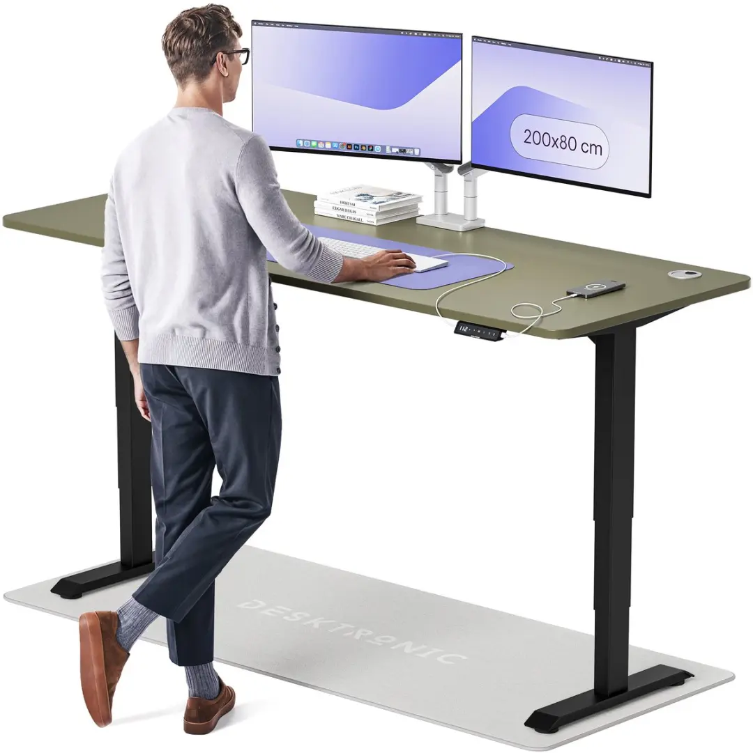 Desktronic HomePro Zit-sta Bureau 200x80cm