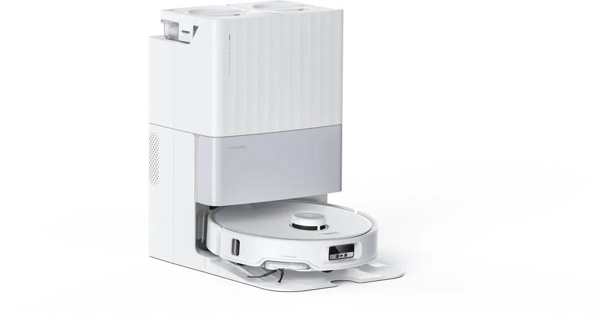 Roborock Qrevo Edge Robotstofzuiger - 18500 Pa - Wit