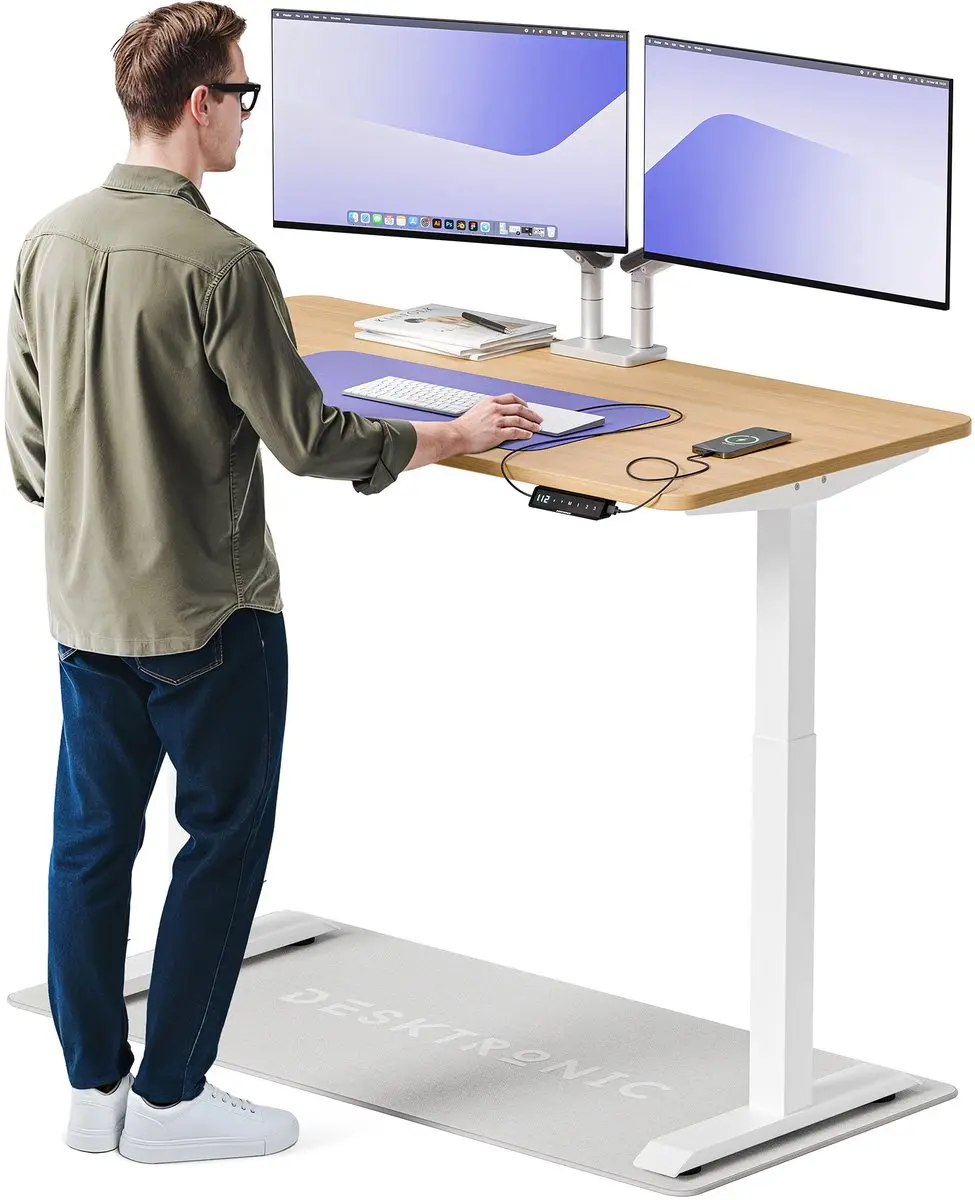 Desktronic HomeOne Zit-sta Bureau 140x70cm