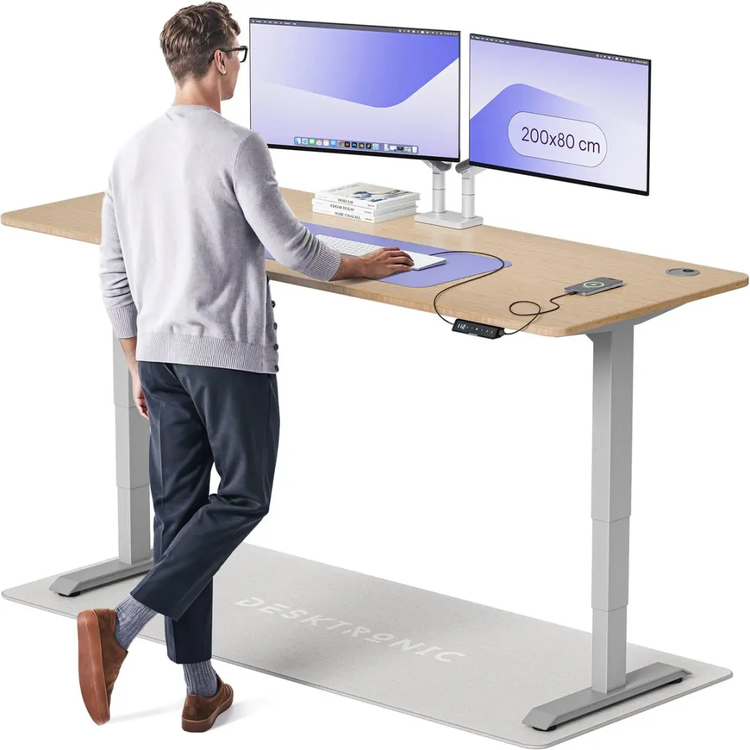 Desktronic HomePro Zit-sta Bureau 200x80cm