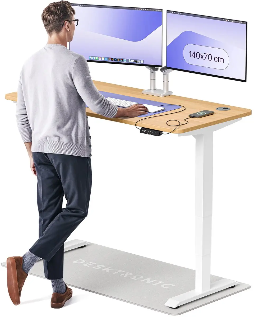 Desktronic HomePro Zit-sta Bureau 140x70cm