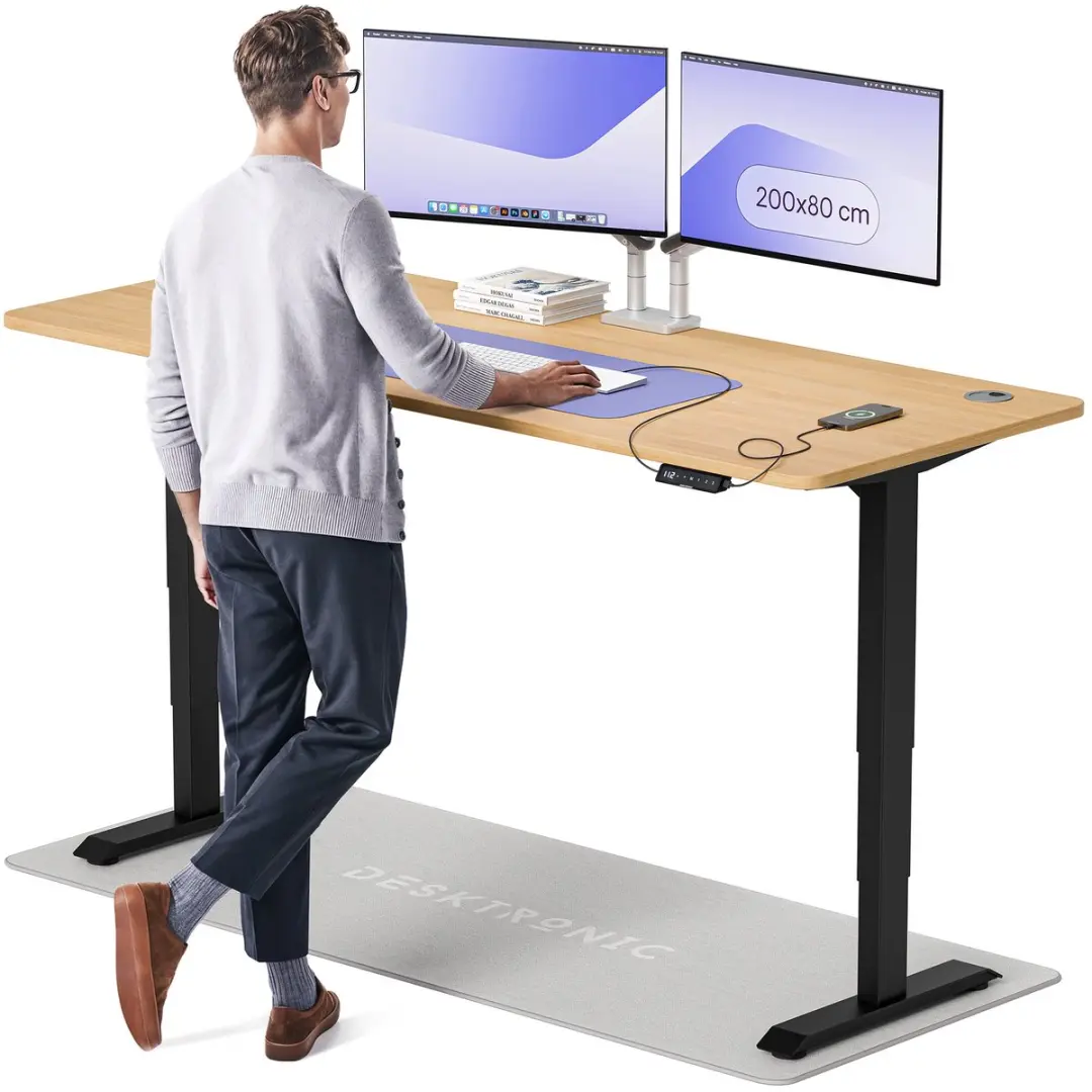 Desktronic HomePro Zit-sta Bureau 200x80cm