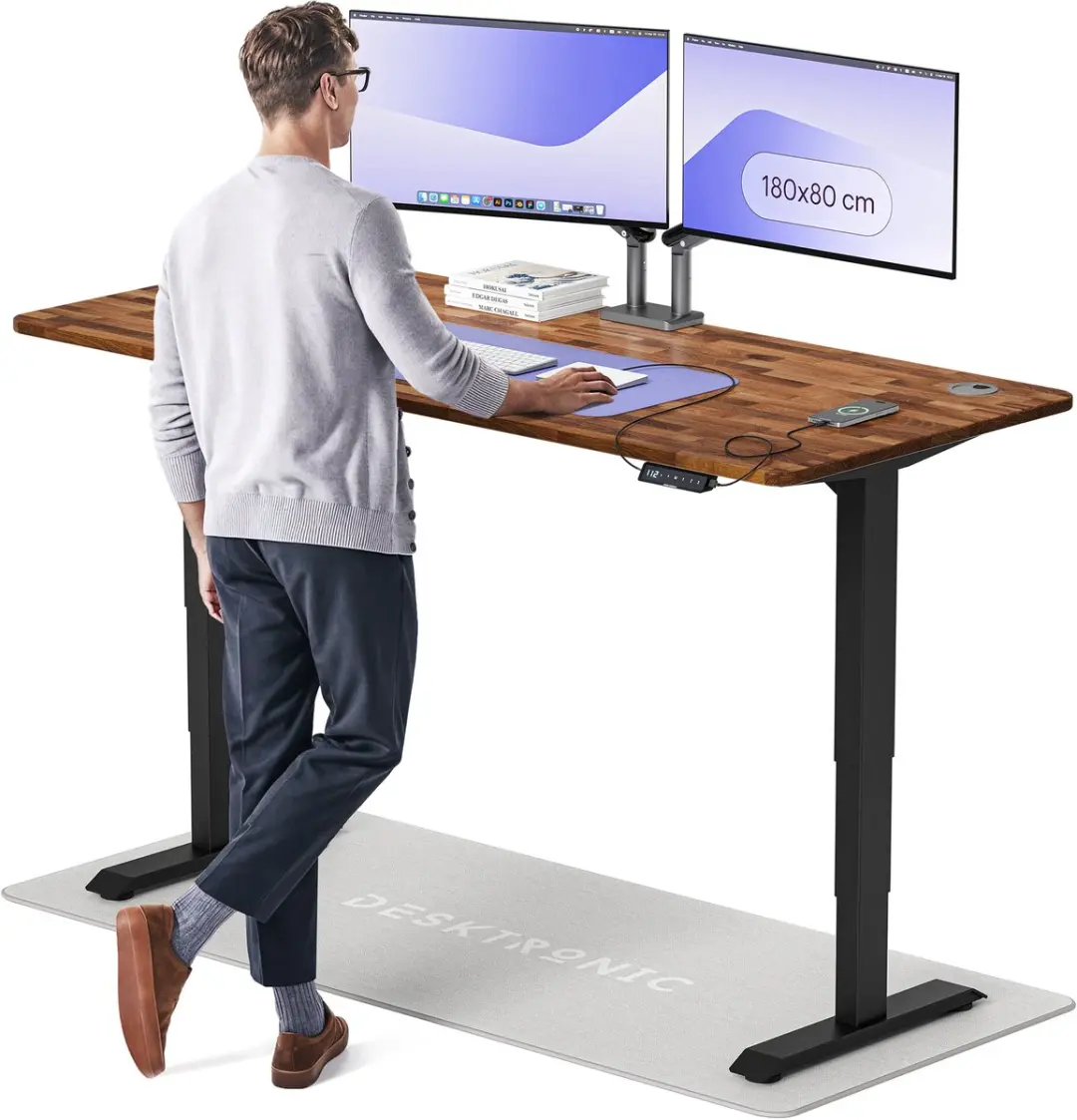 Desktronic HomePro Zit-sta Bureau 180x80cm
