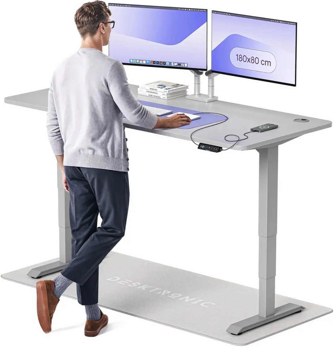 Desktronic HomePro Zit-sta Bureau 180x80cm