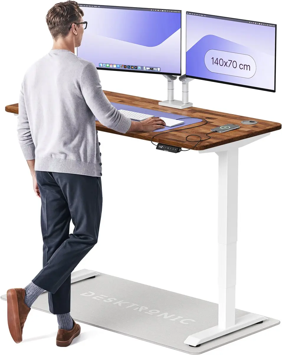 Desktronic HomePro Zit-sta Bureau 140x70cm