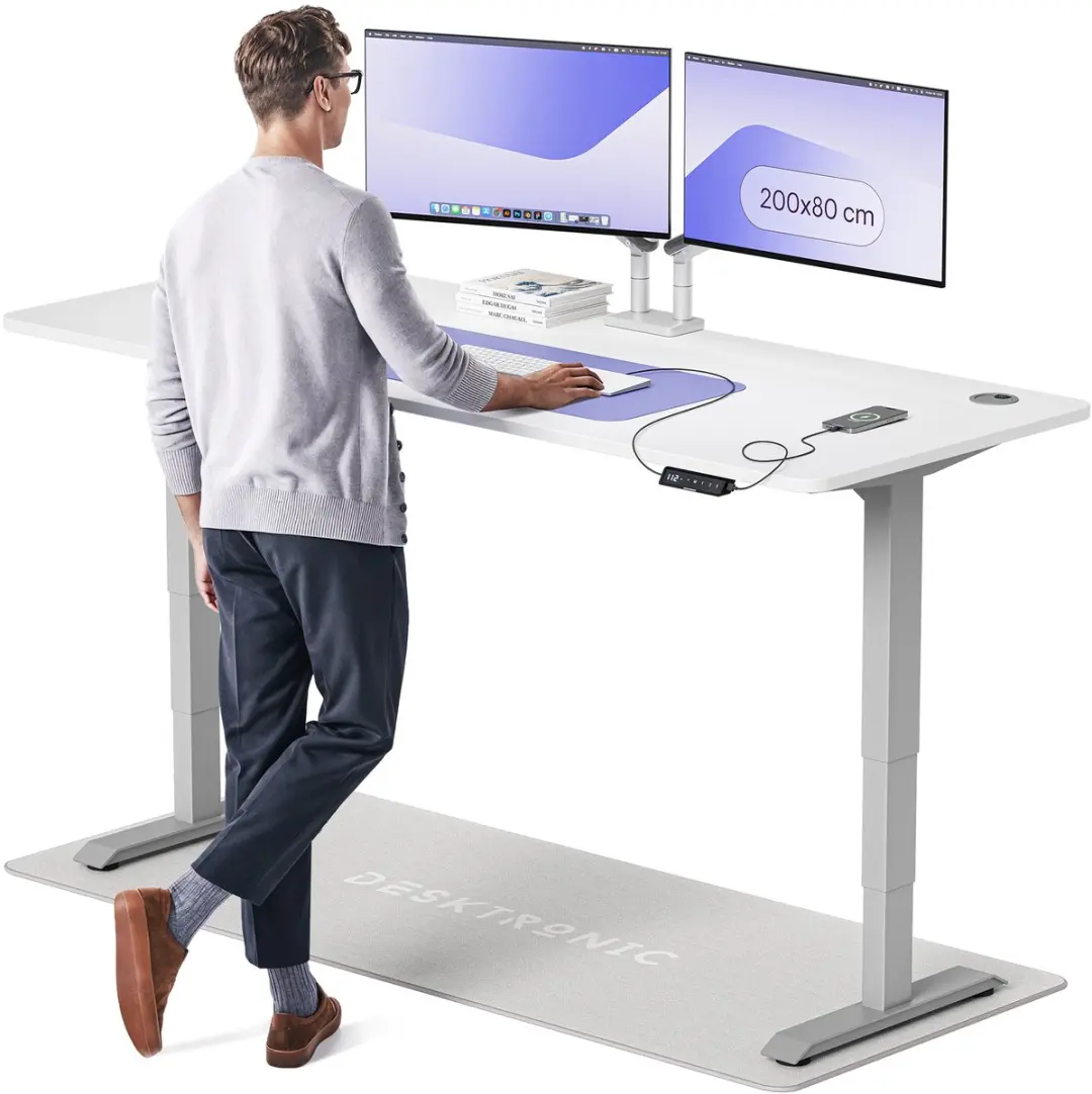 Desktronic HomePro Zit-sta Bureau 200x80cm