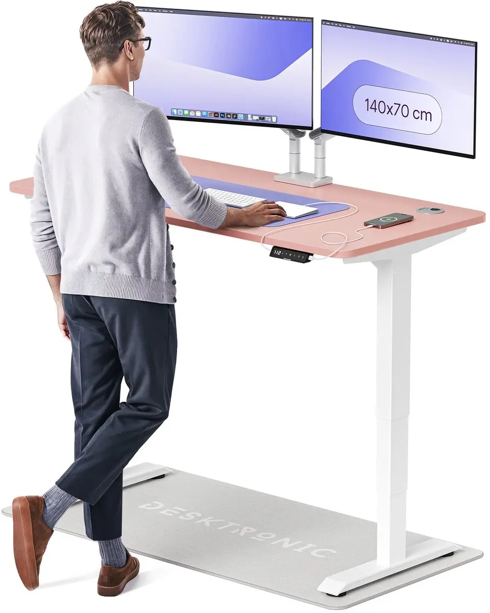 Desktronic HomePro Zit-sta Bureau 140x70cm