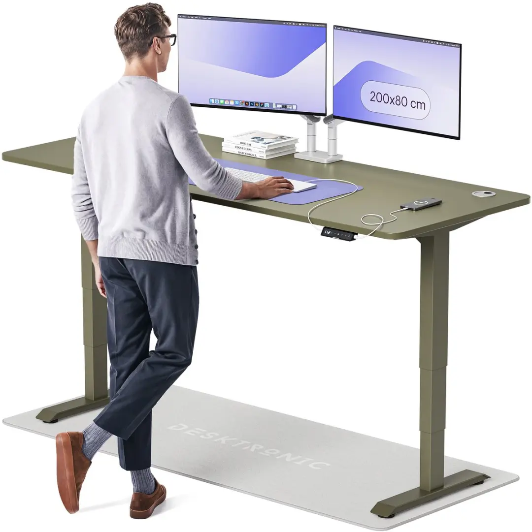 Desktronic HomePro Zit-sta Bureau 200x80cm