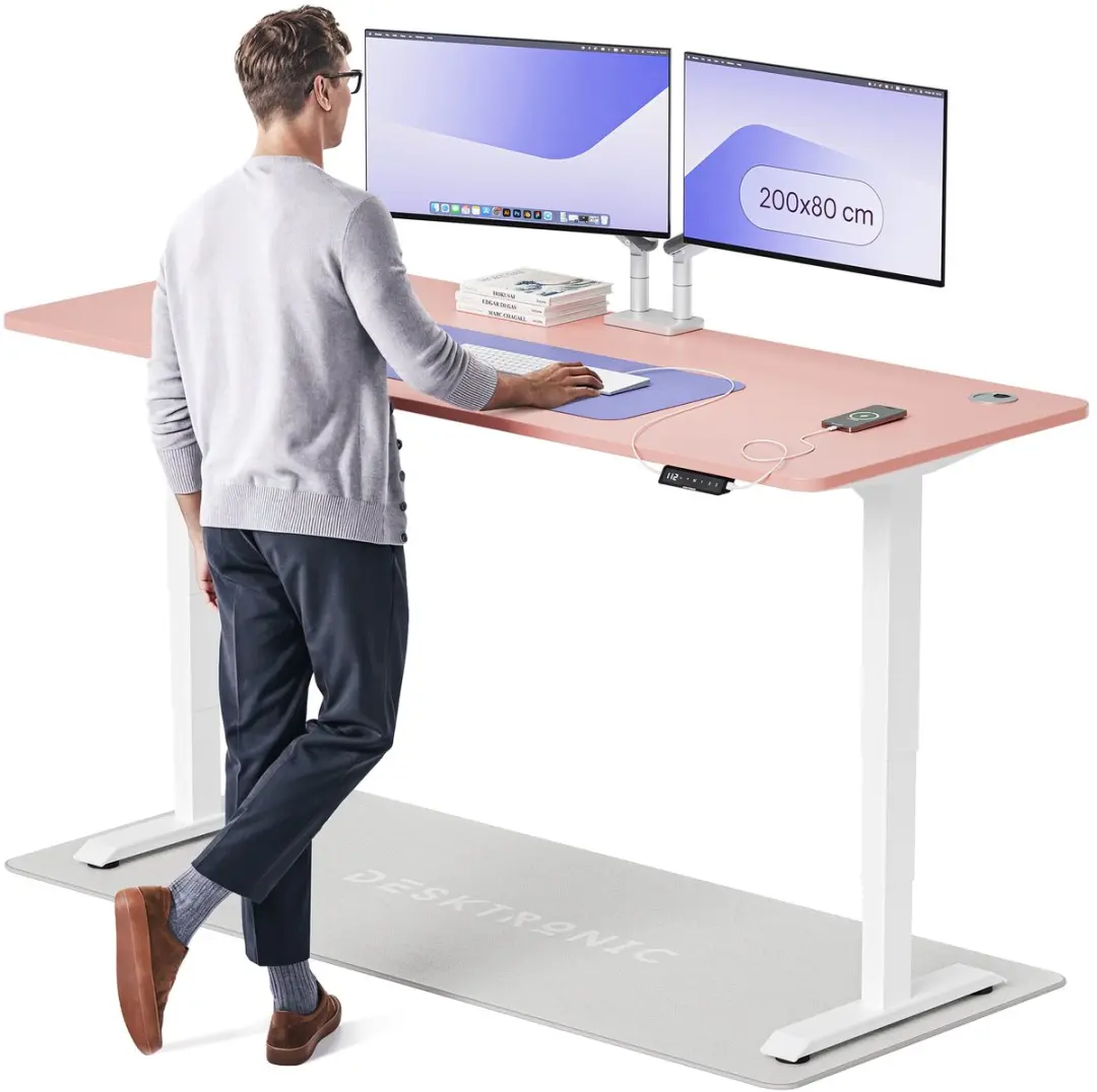 Desktronic HomePro Zit-sta Bureau 200x80cm