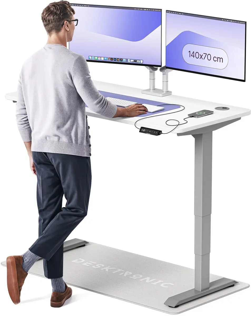 Desktronic HomePro Zit-sta Bureau 140x70cm