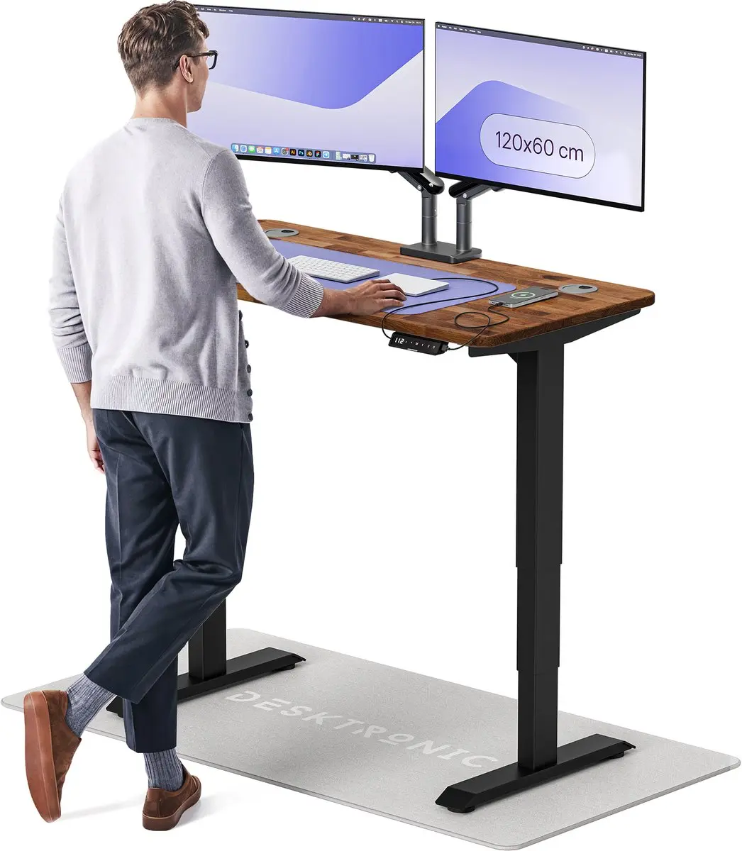 Desktronic HomePro Zit-sta Bureau 120x60cm