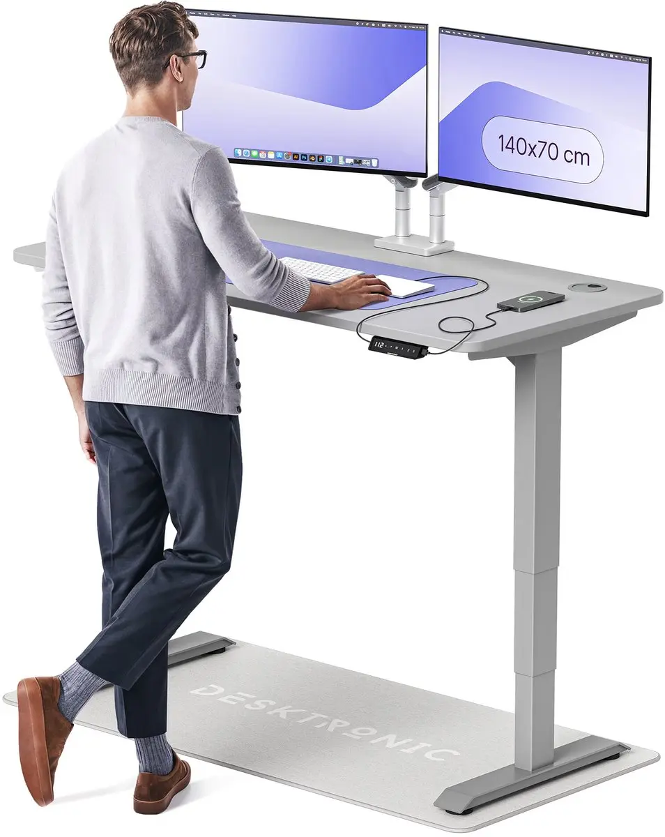 Desktronic HomePro Zit-sta Bureau 140x70cm