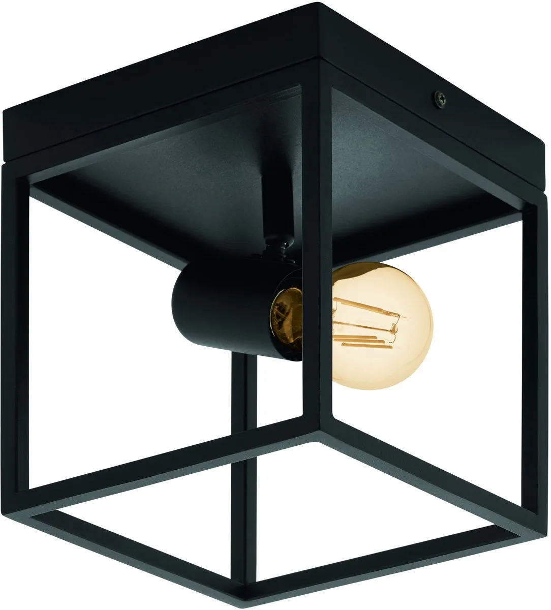 Eglo Silentina Plafondlamp E27 - 2x18cm - Zwart