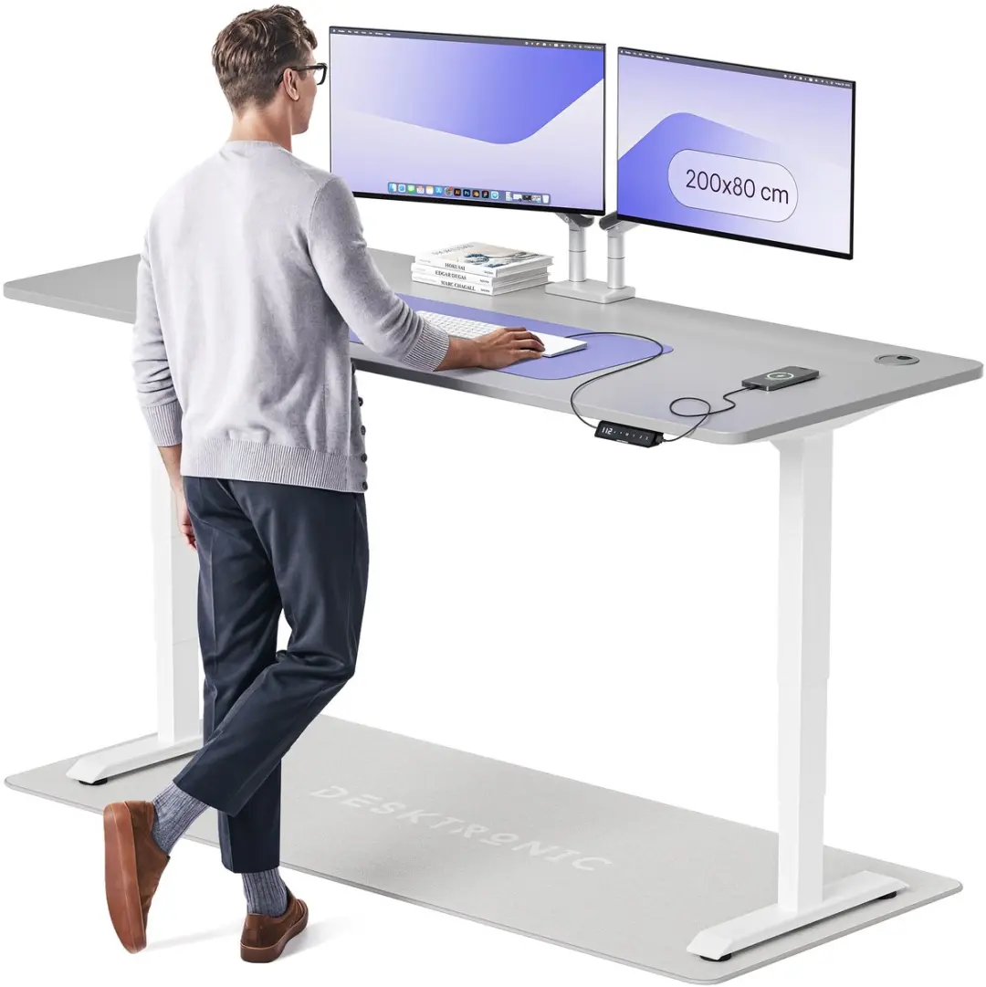 Desktronic HomePro Zit-sta Bureau 200x80cm