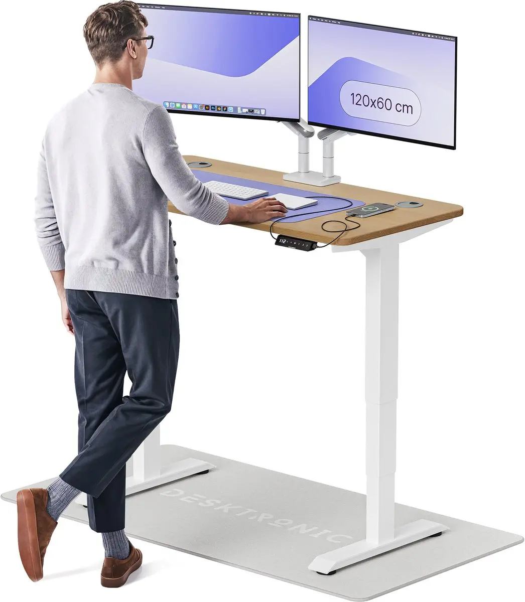 Desktronic HomePro Zit-sta Bureau 120x60cm