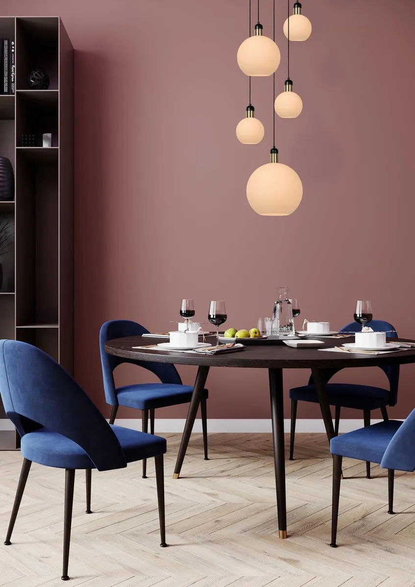 Lucide Julius Hanglamp 5xE27 - Opaal