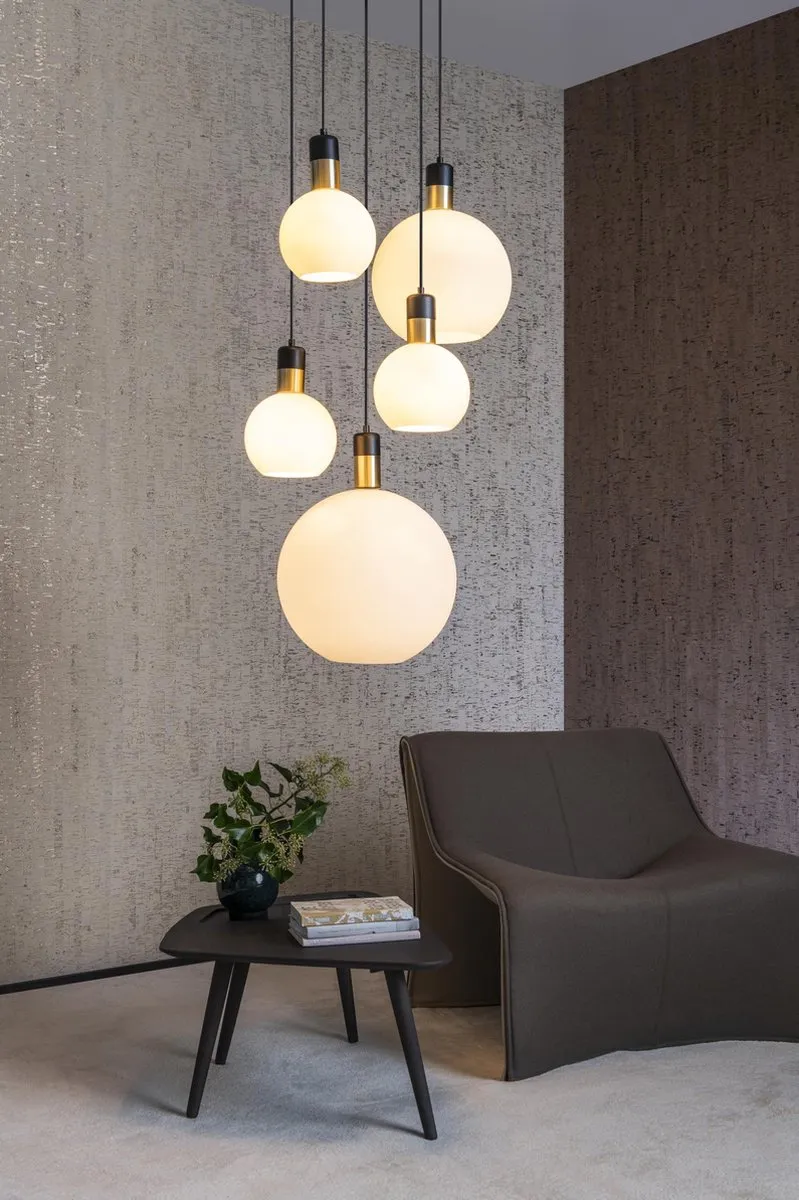 Lucide Julius Hanglamp 5xE27 - Opaal