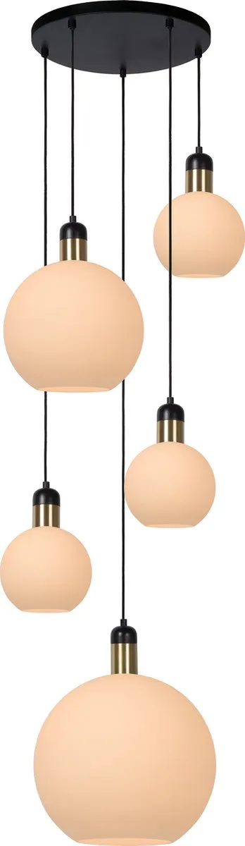 Lucide Julius Hanglamp 5xE27 - Opaal