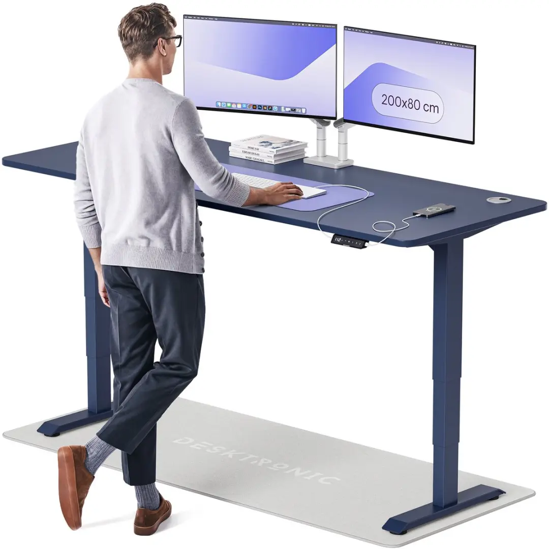 Desktronic HomePro Zit-sta Bureau 200x80cm