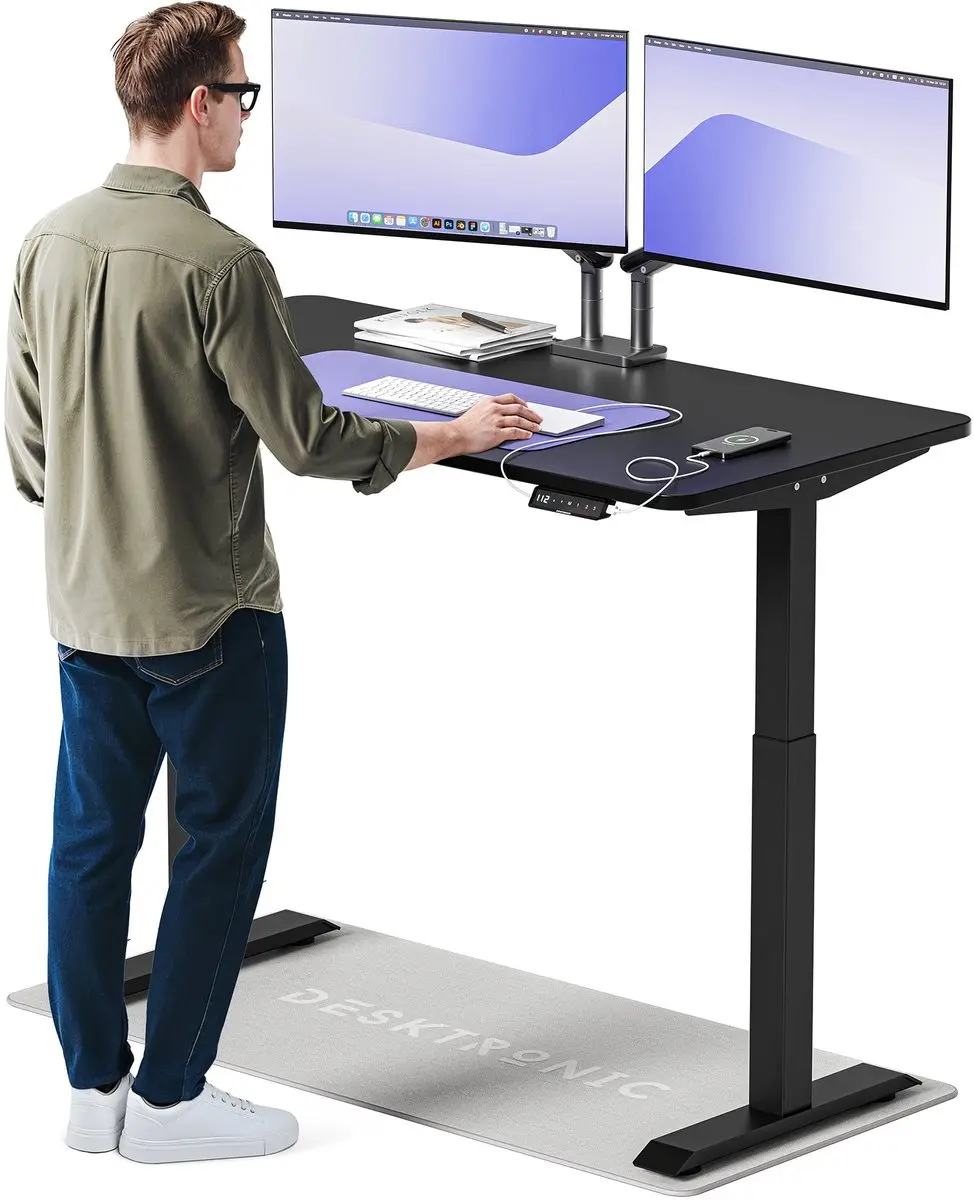 Desktronic HomeOne Zit-sta Bureau 140x70cm