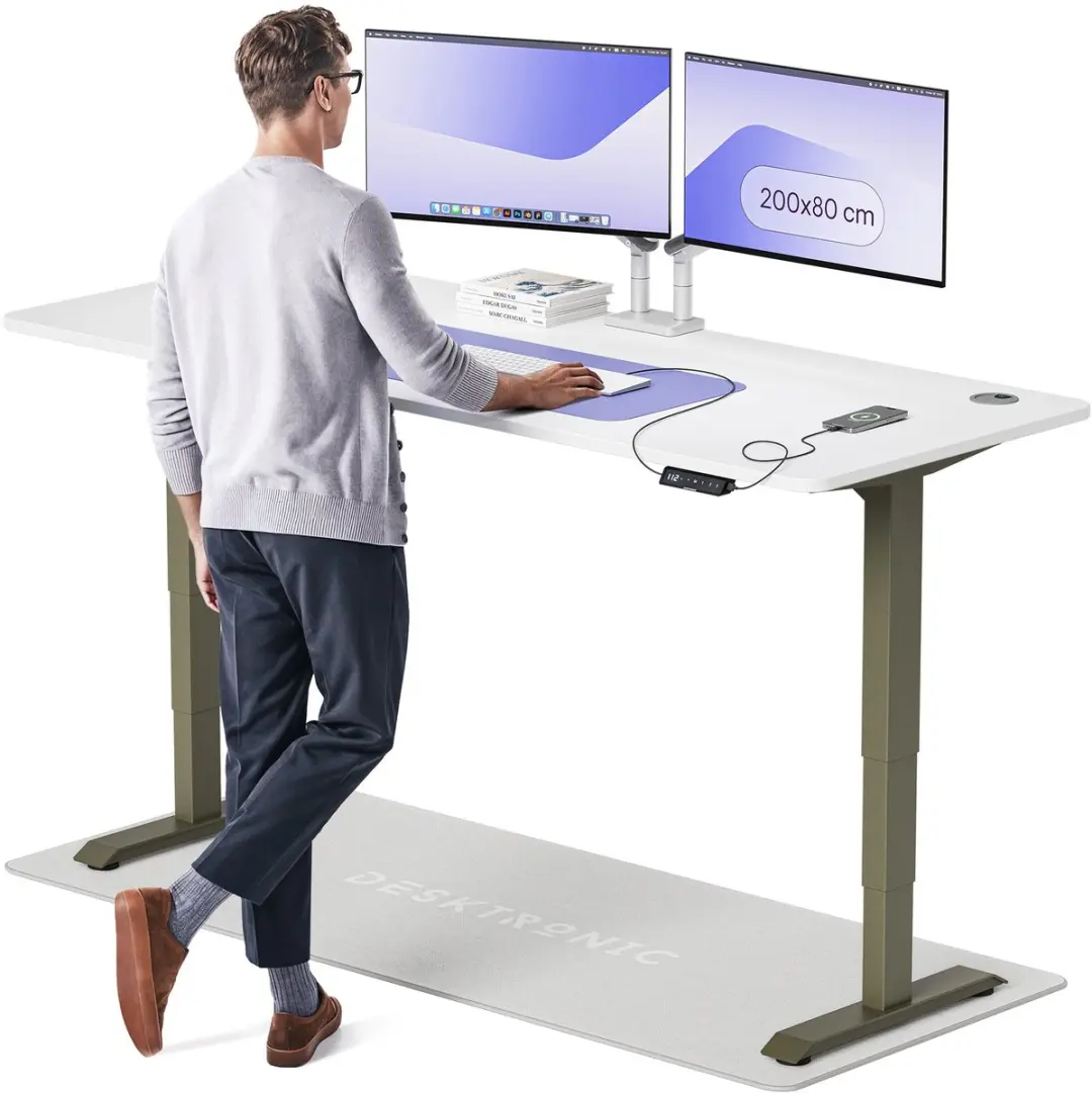 Desktronic HomePro Zit-sta Bureau 200x80cm