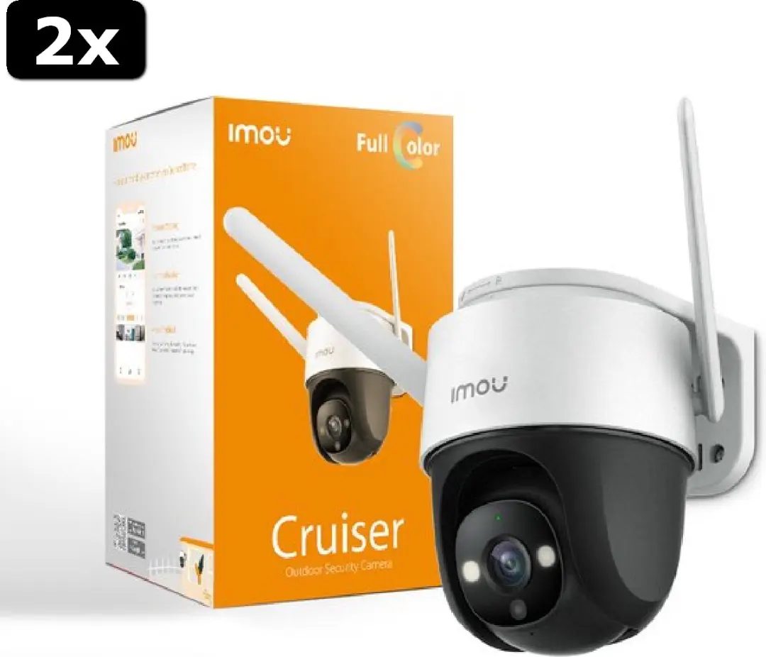 Imou Cruiser IPC-S22FP-0360B PTZ IP-camera 2MP - Buiten - Zwart/Wit