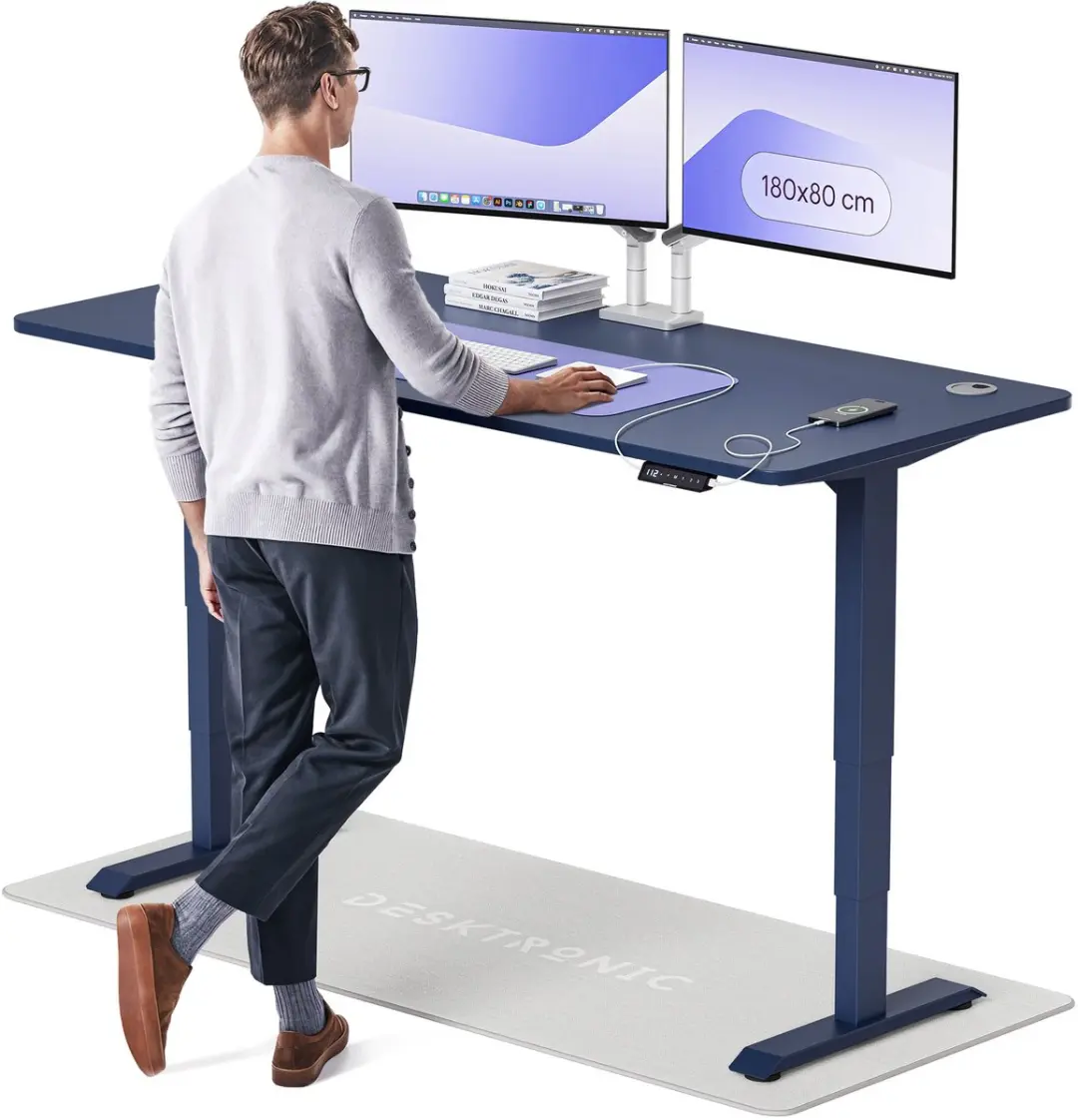 Desktronic HomePro Zit-sta Bureau 180x80cm