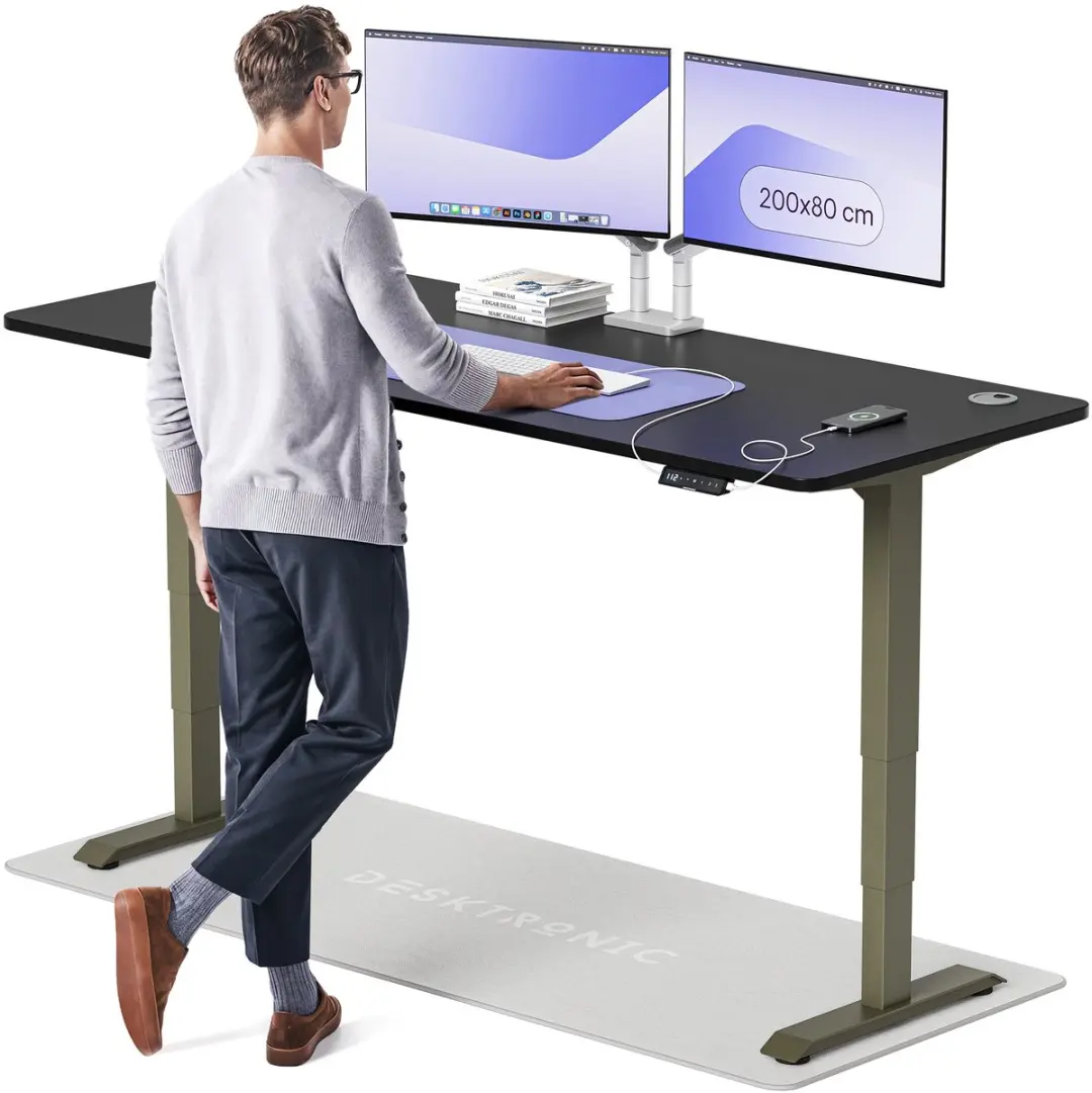 Desktronic HomePro Zit-sta Bureau 200x80cm