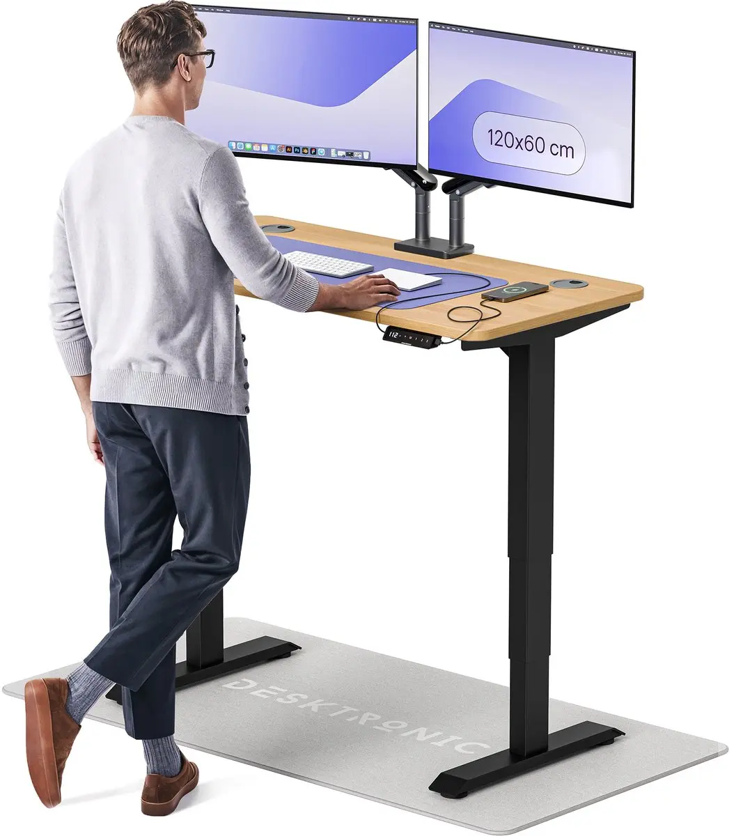 Desktronic HomePro Zit-sta Bureau 120x60cm