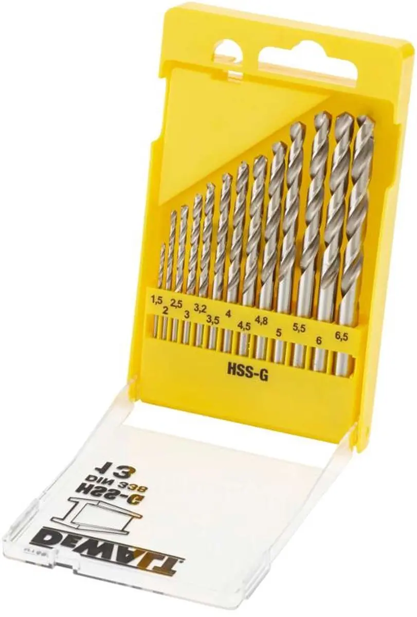 DeWalt DT5922 Metaalborenset 13-delig - Metaal