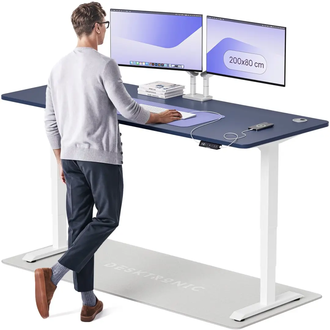 Desktronic HomePro Zit-sta Bureau 200x80cm
