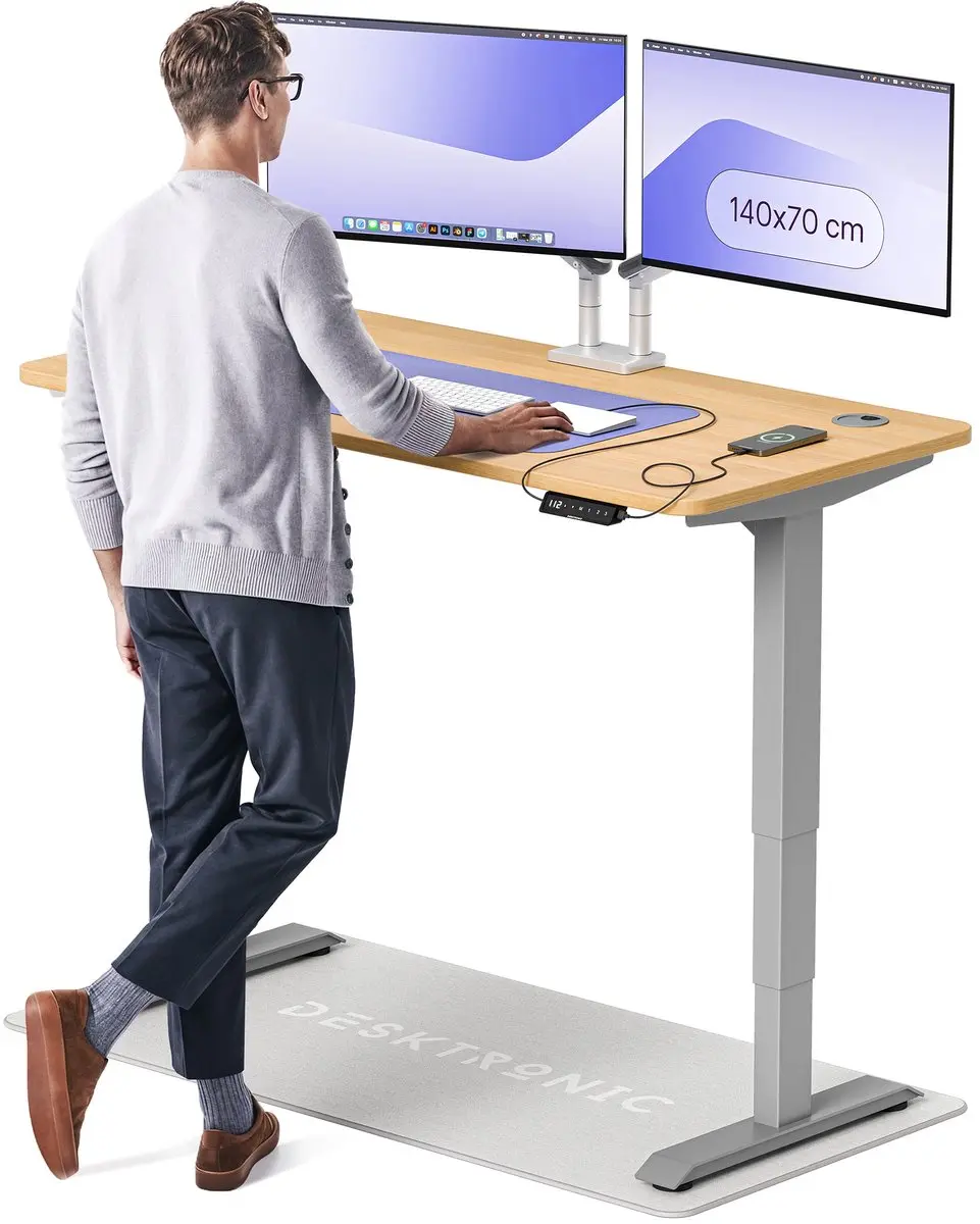 Desktronic HomePro Zit-sta Bureau 140x70cm