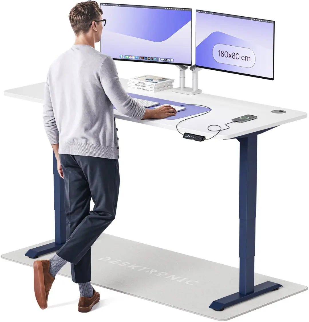 Desktronic HomePro Zit-sta Bureau 180x80cm